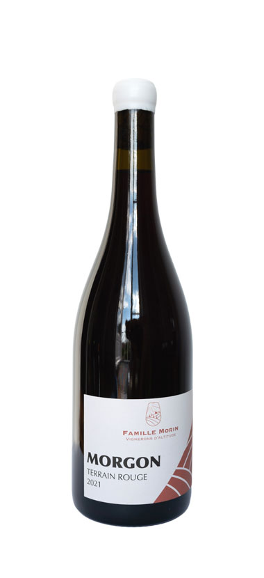 Bouteille de vin Morgon 2021, Famille Morin.