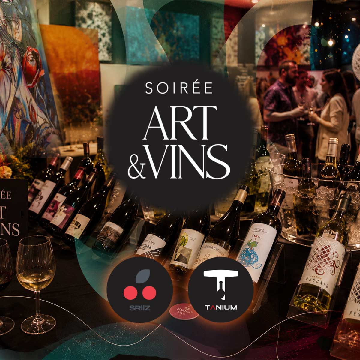 billet – soirée arts & vins 2026